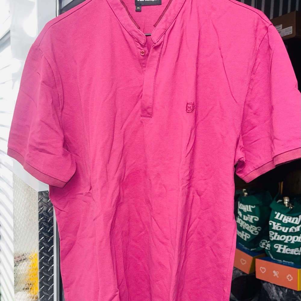 Kooples V-neck Polo Shirt - Men’s XL Fits like L